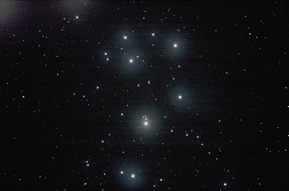 M45 stacked and Processed