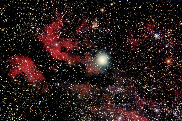 Nebulosity around Gamma Cygni, The Butterfly Nebula IC1318