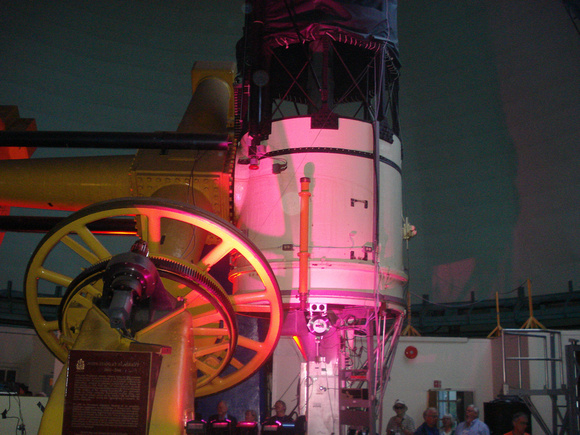 The historic Plaskett telescope