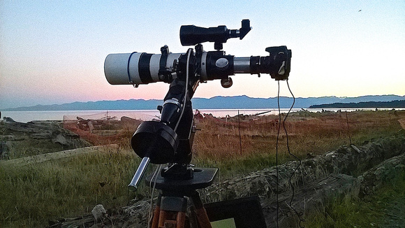 Waiting for the lunar eclipse, Sept 2015.
