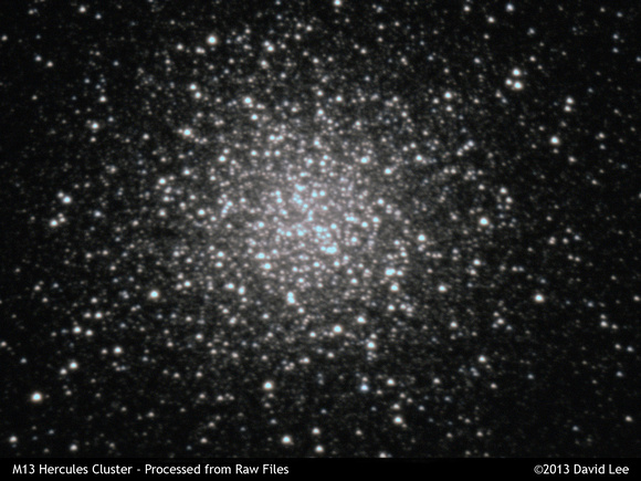 M13 Hercules Cluster - Processed from Raw Files