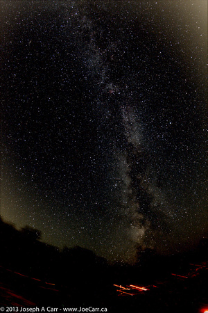 The Milky Way from Scutum to Cassiopeia