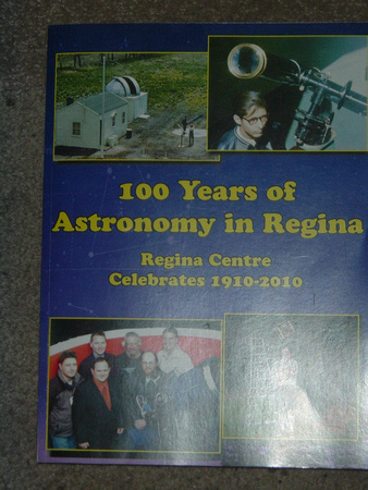 Cover of "100 Years of Astronomy in Regina"