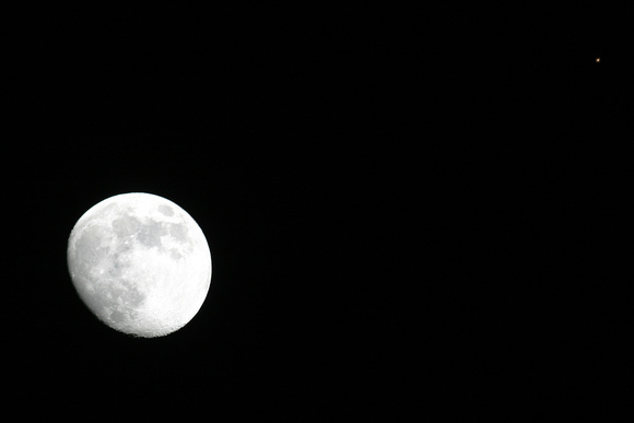Moon Mars conjunction Jan 19, 2008