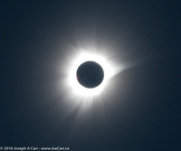 Totally eclipsed Sun
