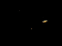 Saturn with Moons Oct 2020