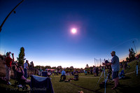 Victoria RASC at solar eclipse