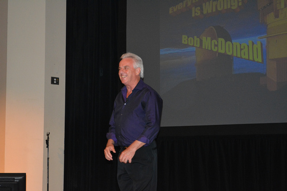 Bob McDonald at CASCA meeting