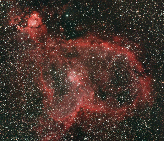 Heart Nebula, IC 1805