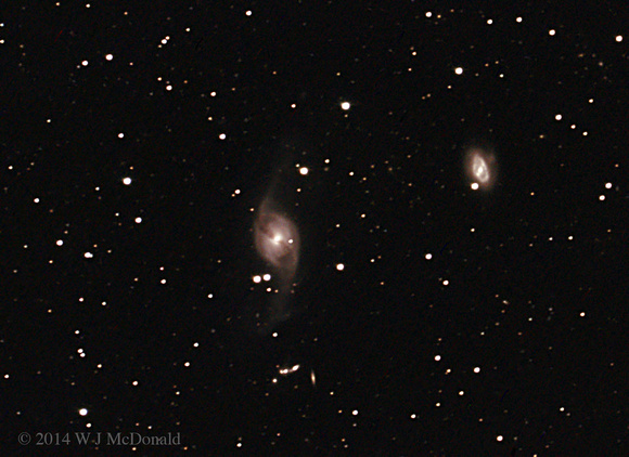 ARP 214, NGC 3729 and Hickson 56