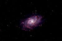 M33 Triangulum Galaxy in LHRGB