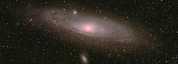 Mosaic of Andromeda, M31,