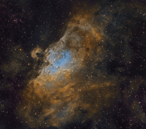 Eagle Nebula (M16) - SHO