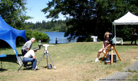 Solar observing at Solstice Day