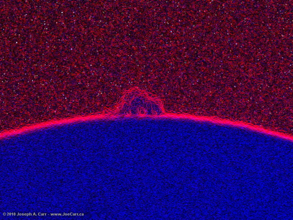 Sun in Ha - a large prominence