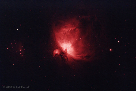 Orion Nebula in H alpha