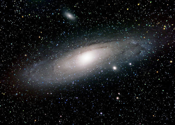 Andromeda Galaxy, M31, M110 and M32