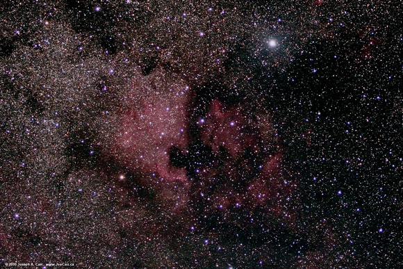 NGC7000 North America Nebula region