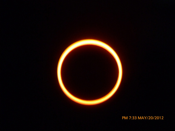 Cedar City Annular Eclipse The Ring of Fire