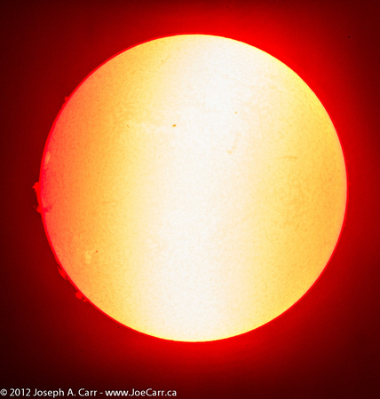 Prominences and sunspots on the Sun in Ha