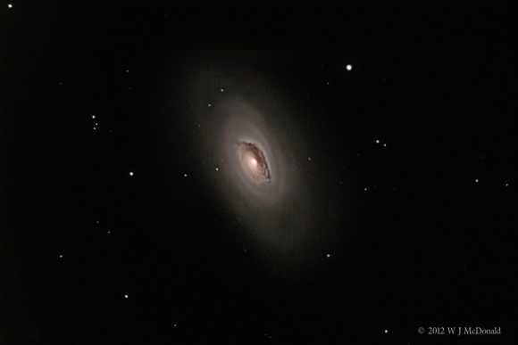 M64 - the Blackeye Galaxy