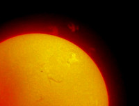 Arching Prominence on the Sun