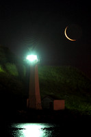 Moon and Lighthouse