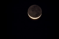 2 Day old Moon - Mar 6, 2011