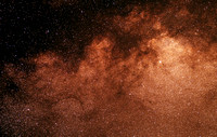 Wide field image of the region surrounding the Wild Duck Cluster, Messier 11