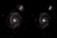 Supernova SN 2011dh in M51 Whirlpool Galaxy
