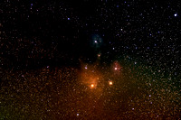 The Rival of Mars, Rho Ophiuchi Nebula