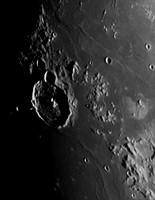 Gassendi Crater on the Moon