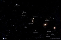 The Eyes and Neighbours, NGC 4456 and 17 other galaxies