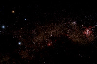 The Crux and Carina constellations
