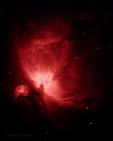 Orion Nebula in Ha
