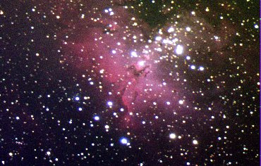 M16, Eagle Nebula, diff. neb. in Serpens