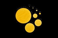 Slide No. 12 - Comparative Sizes of the Sun's Disk, as seen from the different Planets