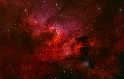 RASC Victoria Centre: Dave Payne &emdash; Sh2-155 - The Cave Nebula's Narrowband Emissions (HSO)