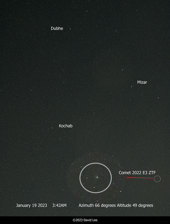 Comet C/2022 E3 ZTF - January 19 2023