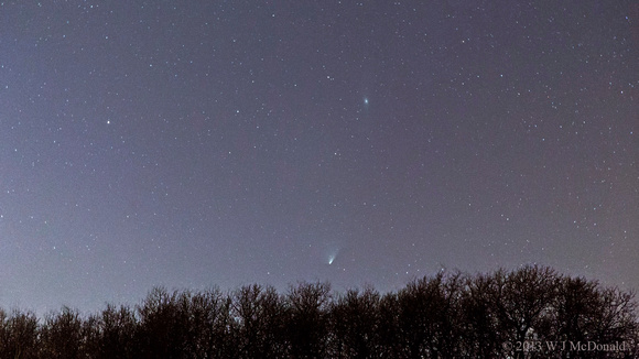 Comet Pan Starrs and Andromeda