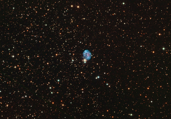 NGC7008 Planetary Nebula in RGB