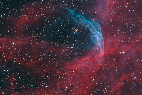 Wolf Rayet 134 Star in HOO (RGB Stars)