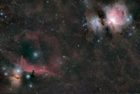 M42 and IC434 Widefield