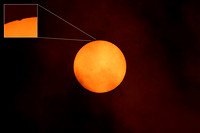 Transit of Venus – First Contact