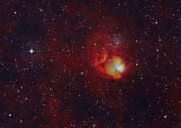 NGC1931 - The Fly Stellar Nurseriette in SHO