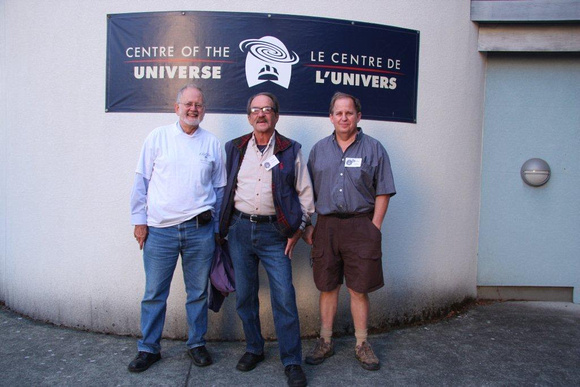 Jim Hesser, Bruno Quenneville, Brian Robillard at the CU
