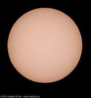 Transit of Mercury across the Sun