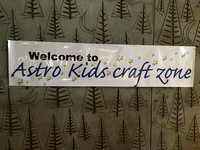 Astro Kids sign