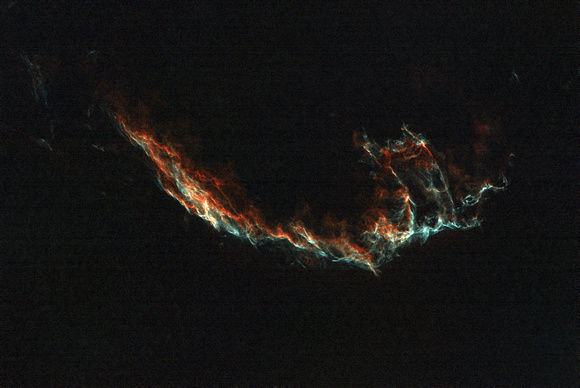 Starless image of the Eastern Veil Nebula