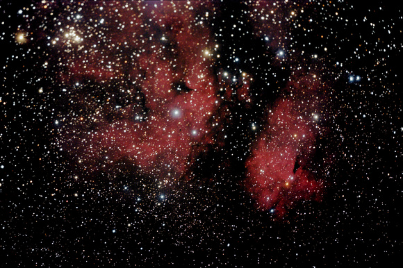 Gama Cygnus Nebulosity RGB